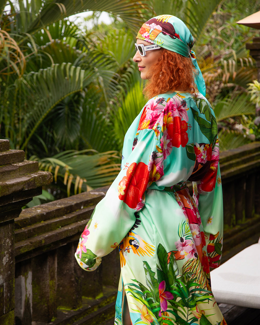 Hawai silk robe