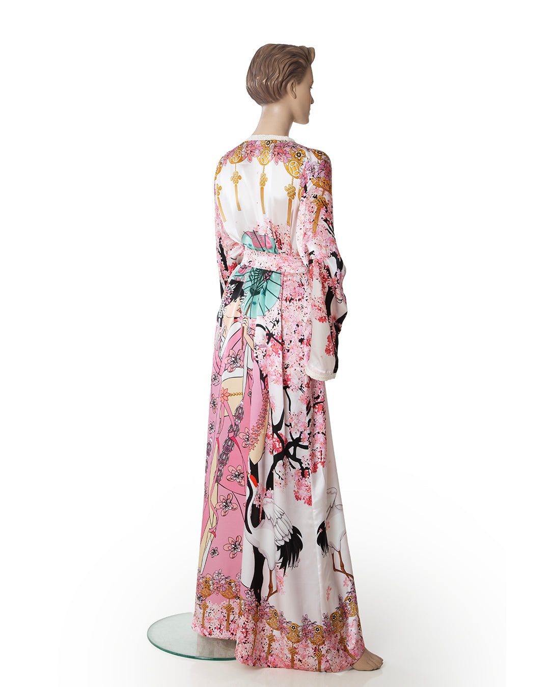 Pastel robe for special occasions