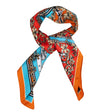Kimono spring silk scarf