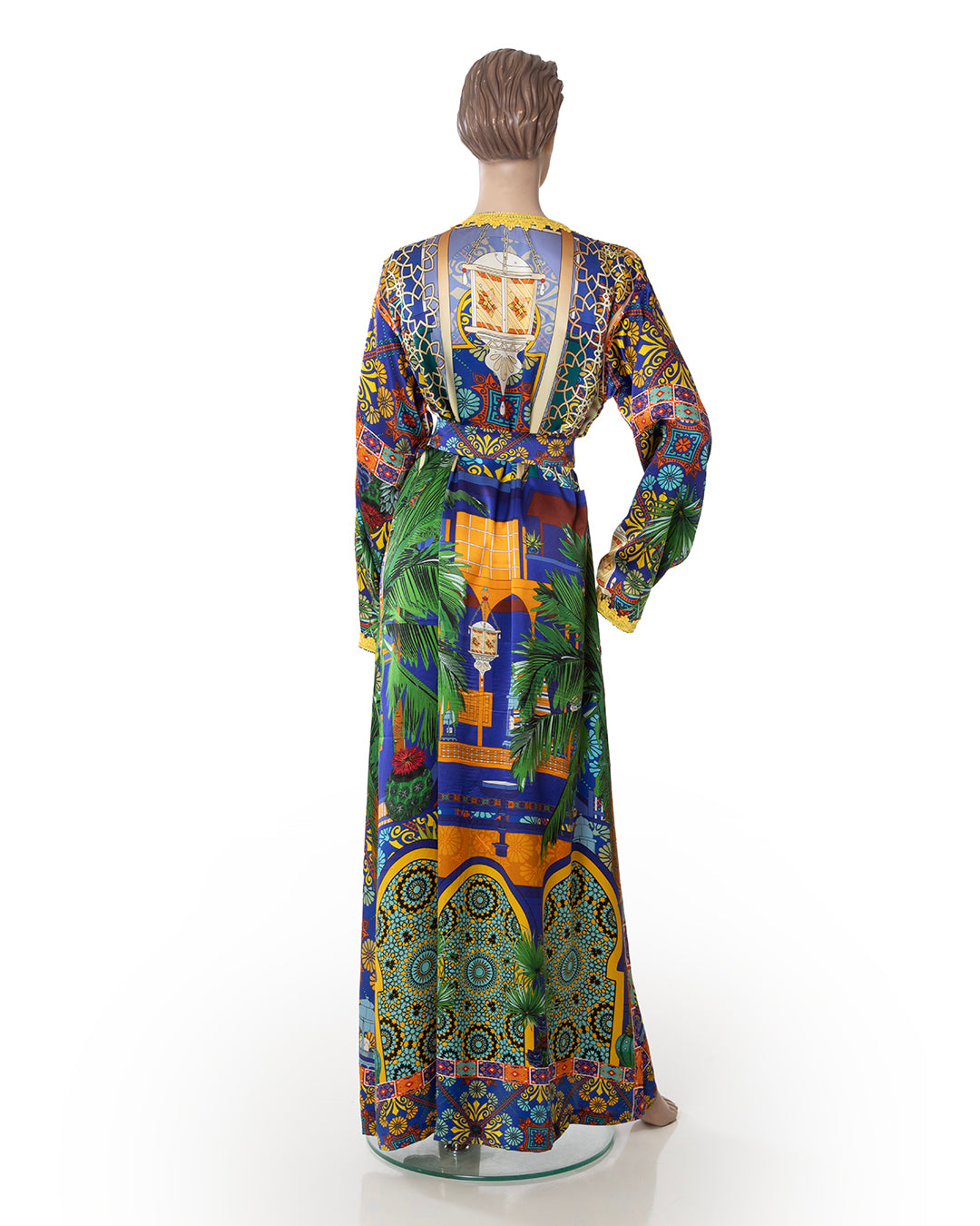 Habotai silk robe