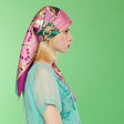 Tartan Jungle silk scarf
