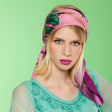 Tartan Jungle silk scarf