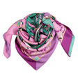 Tartan Jungle silk scarf