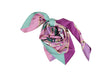 Tartan Jungle silk scarf