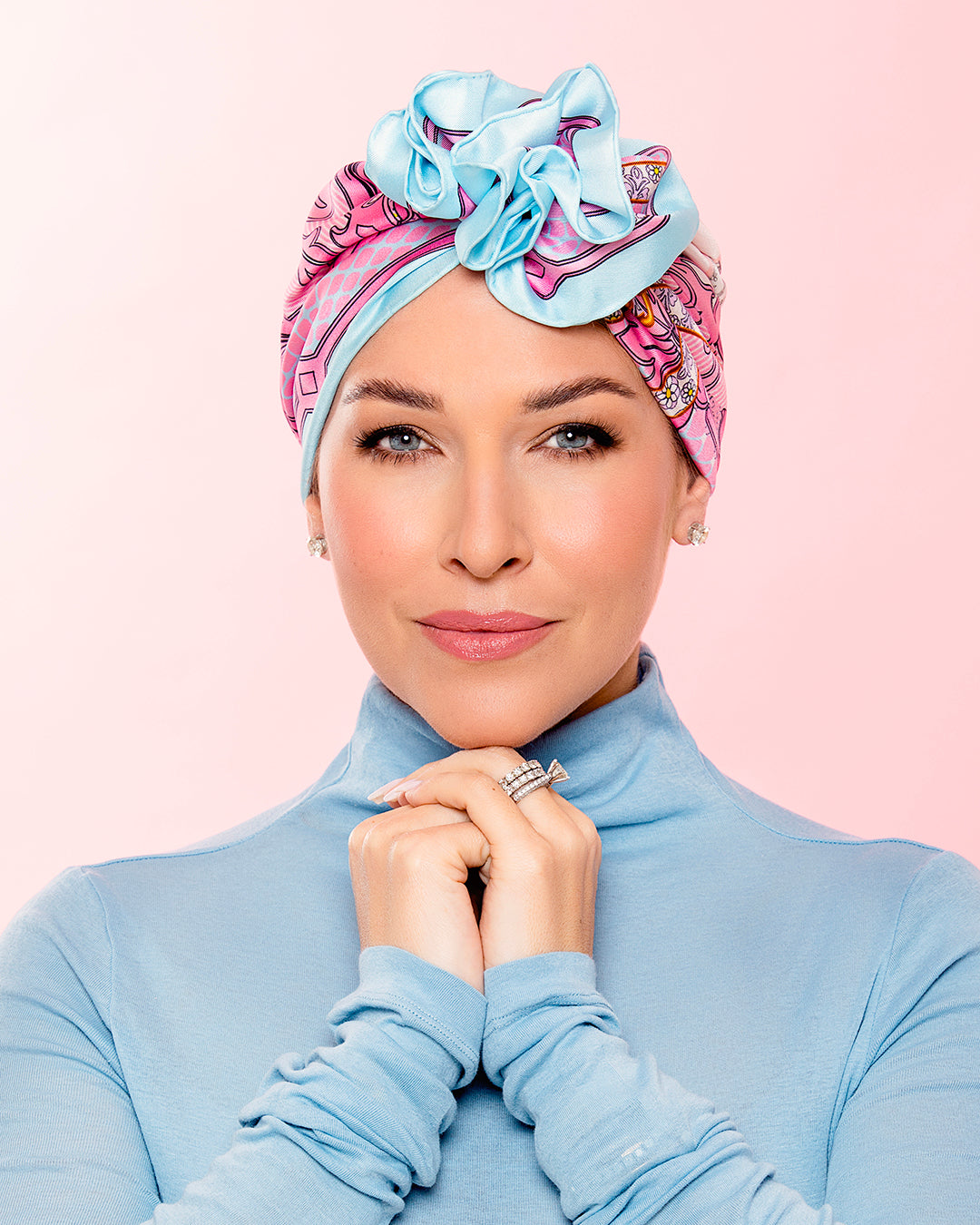 Hedvábná naděje - turban ala Dominika
