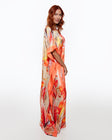 Coral dream kaftan