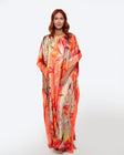 Coral dream kaftan