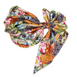 Floral spring silk scarf