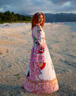 Geisha silk robe
