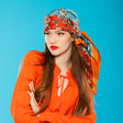 Kimono spring silk scarf