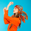 Kimono spring silk scarf