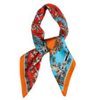 Kimono spring silk scarf