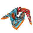 Kimono spring silk scarf
