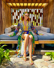 Marocco silk robe