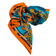 Ornament autumn silk scarf