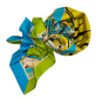 Tartan spring silk scarf